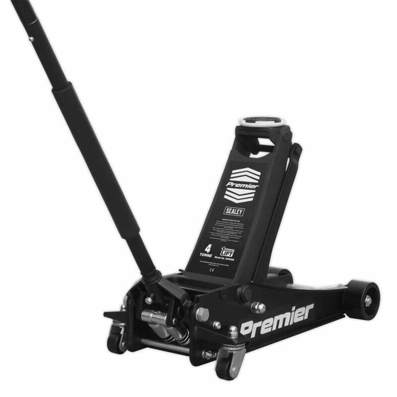 Trolley Jack 4tonne Rocket Lift Black - Image 3