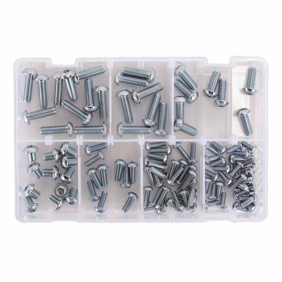 Socket Screw Assortment 108pc DIN 912 M5-M10 Button Head High Tensile 10.9 Metric - Image 4