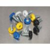 Numberplate Screw Assortment 200pc 4.8mm x 18mm Plastic Enclosed Head - Image 2