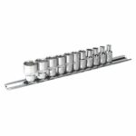 Socket Set 11pc 1/4inSq Drive 6pt WallDrive? Imperial