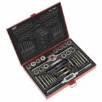 Tap & Die Set 33pc Split Dies Metric/UNF/BSP