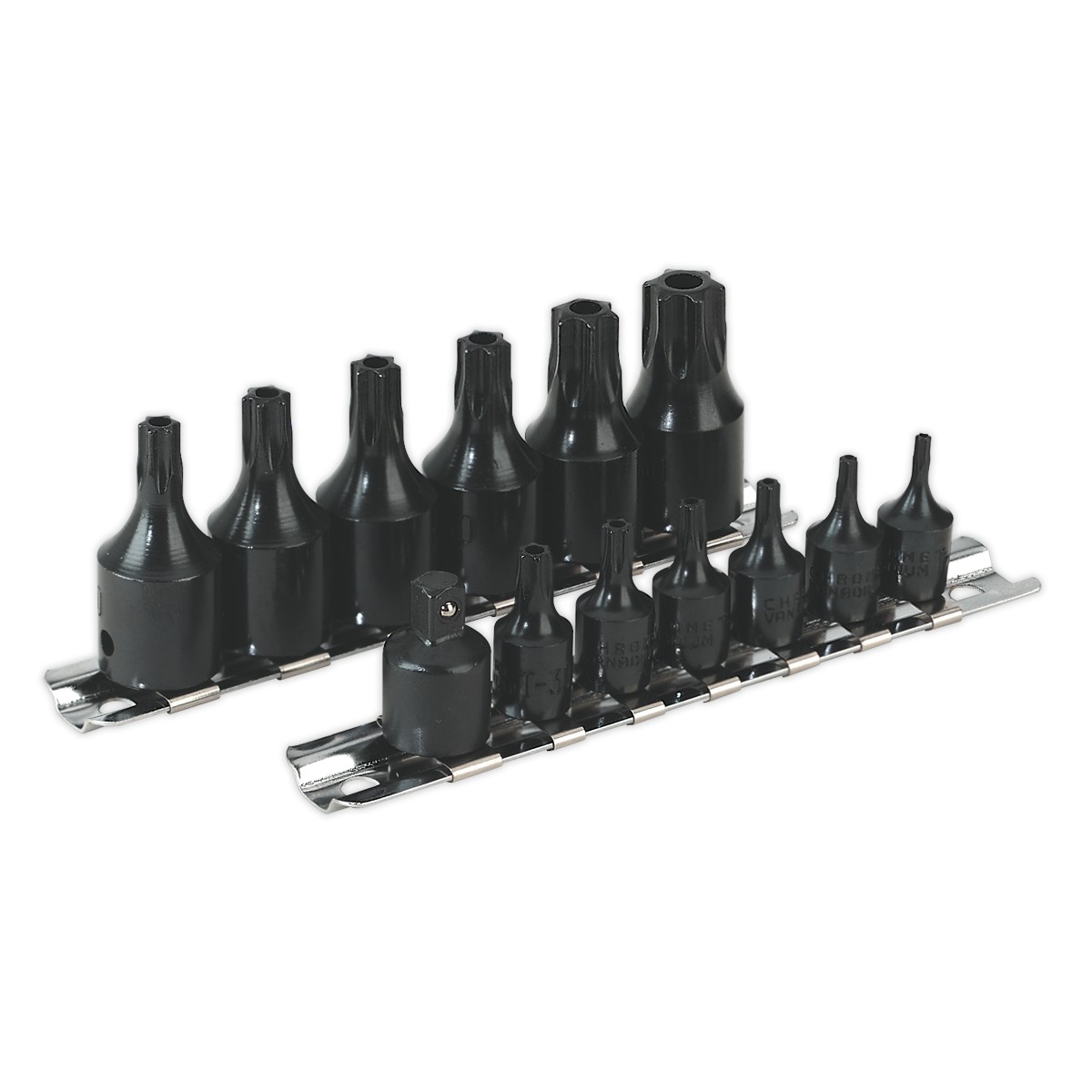 TRX-Star* Security Socket Bit Set 13pc 1/4in & 3/8inSq Drive