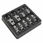 Flexible Crow's Foot Spanner Set 9pc 1/2inSq Drive Metric