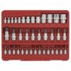 TRX-Star* Socket & Security Socket Bit Set 38pc 1/4in, 3/8in & 1/2inSq Drive