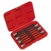 Hex Socket Bit Set 7pc 3/8inSq Drive 150mm Metric