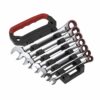 Ratchet Combination Spanner Set 7pc Metric Platinum Series