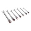 Flexi-Head Ratchet Combination Spanner Set 7pc Metric Platinum Series - Image 2