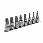 Hex Socket Bit Set Lock-On? 8pc 3/8inSq Drive Metric