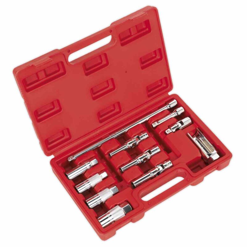 Master Service Set 11pc - Spark/Glow Plug & Oxygen Sensor 3/8inSq Drive - Image 2