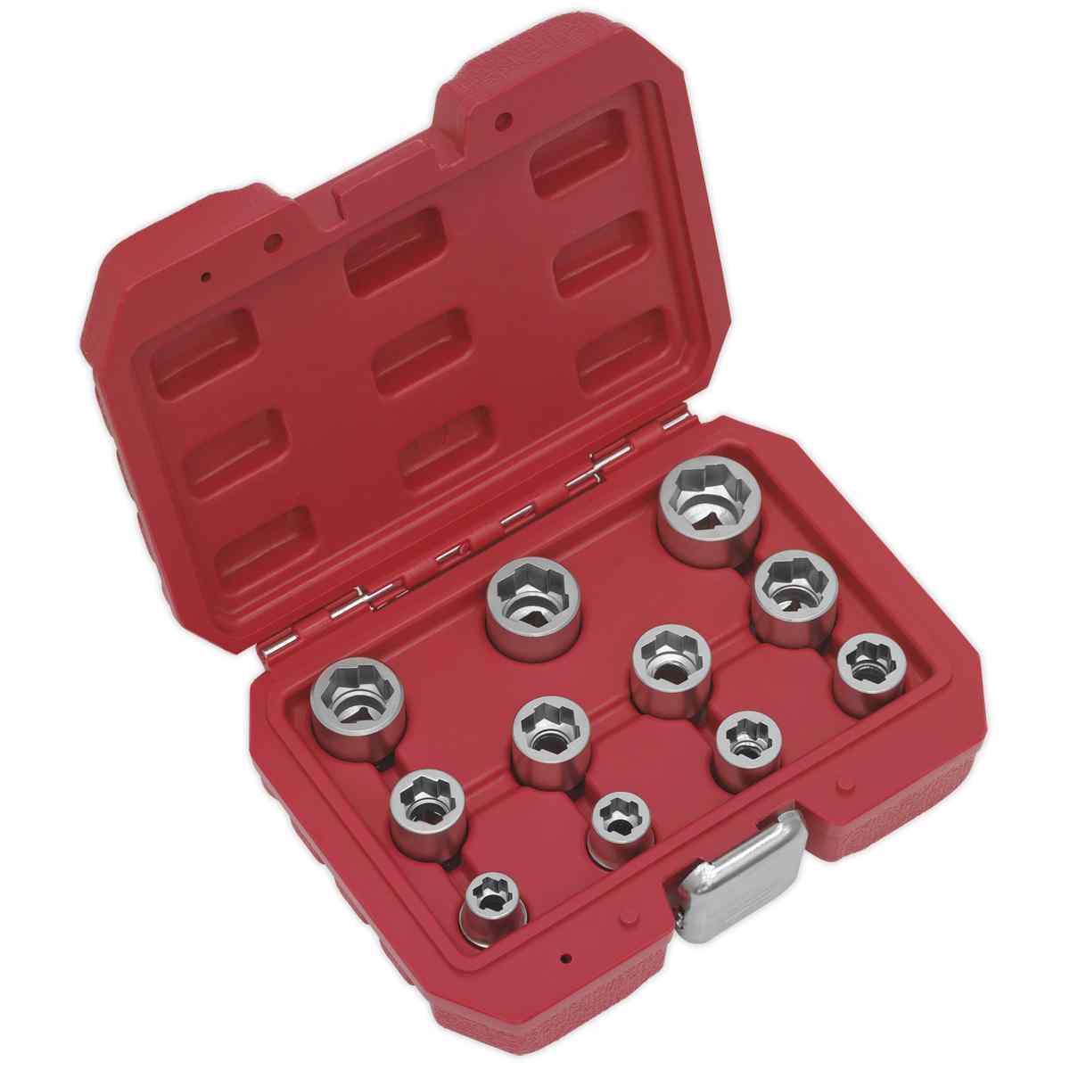 Bolt Extractor Socket Set 11pc 3/8inSq Drive Metric - Image 2