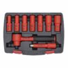 Insulated Socket Set 9pc 3/8inSq Drive 6pt WallDrive? VDE Approved
