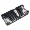 Combination Ratchet Spanner Set 7pc Black Series Metric - Image 4