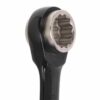 Ratchet Ring Spanner 4-in-1 Reversible Metric