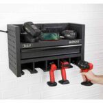 Power Tool Storage Rack 560mm with Drawer & Power Strip