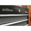 Tool Chest Combination 16 Drawer with Ball Bearing Slides - Black/Grey - Image 3