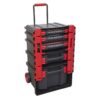 Professional Mobile Toolbox with 5 Removable Storage Cases - Image 3
