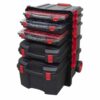 Professional Mobile Toolbox with 5 Removable Storage Cases
