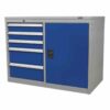 Industrial Cabinet/Workstation 5 Drawer & 1 Shelf Locker - Image 3