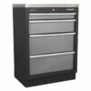 Superline Pro 4.9m Storage System - Stainless Worktop - Image 11
