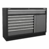 Modular Storage System Combo - Pressed Wood Worktop - Image 7