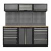 Superline Pro 2.0m Storage System - Wood Worktop - Image 10