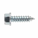 Acme Screw Washer Faced Zinc #12 x 3/4in Pack of 50