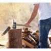 Hand Axe 1.5lb Hickory Shaft - Image 2