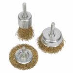 Wire Brush Set 3pc Brassed