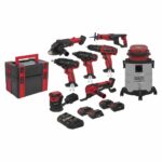 SV20 Series 8 x 20V Cordless Tool Combo - 4 Batteries