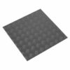Vinyl Floor Tile with Peel & Stick Backing - Silver Treadplate Pack of 16 - Image 2
