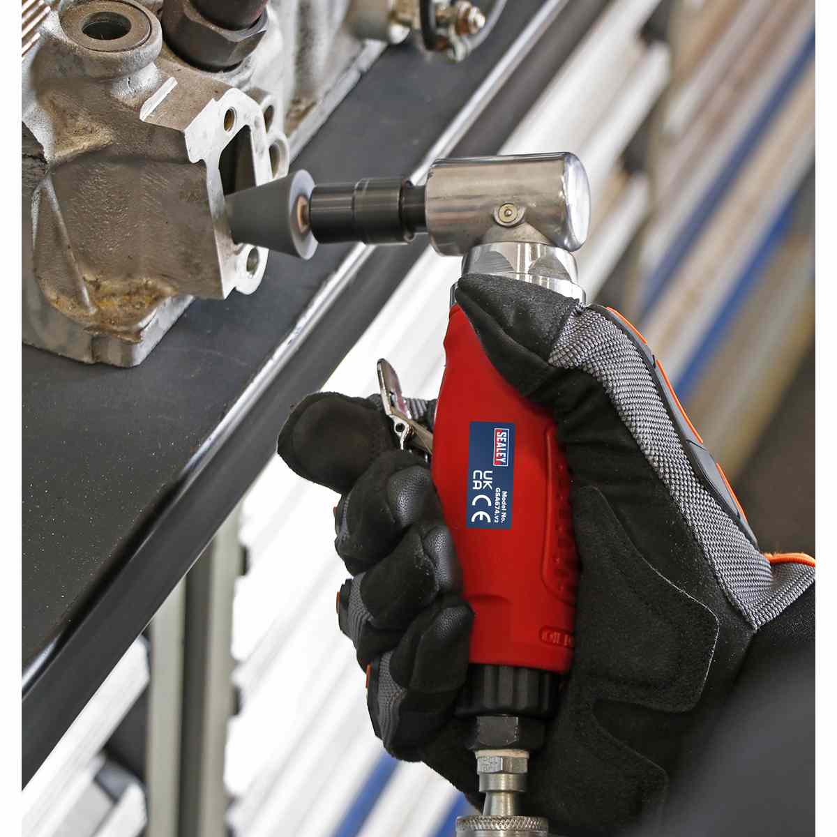 Air Die Grinder 90? Angle - Image 4