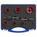 Hole Saw Kit Electrician's 9pc