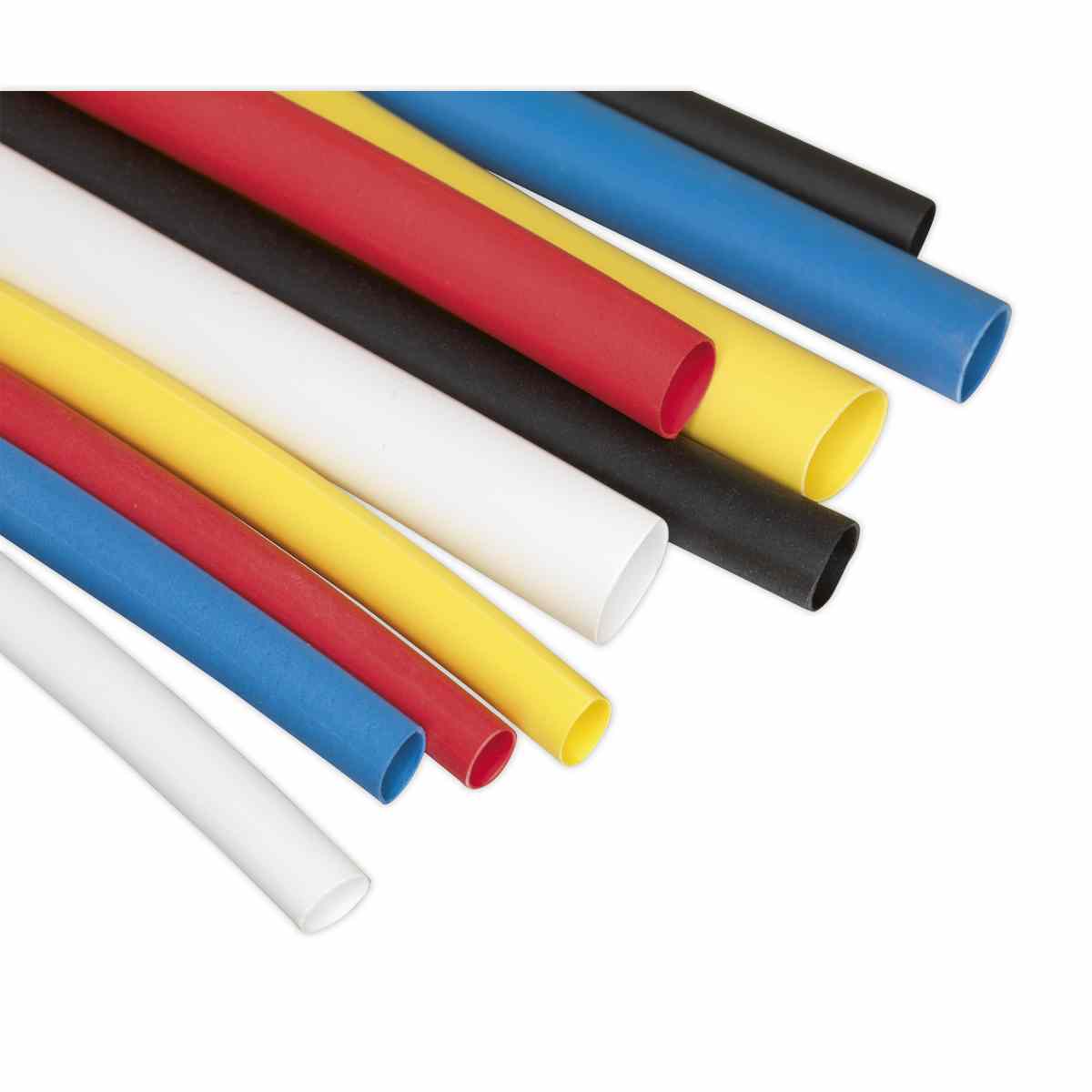 Heat Shrink Tubing Assortment 180pc 50 & 100mm Mixed Colours