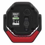 Rechargeable Pocket Floodlight with Magnet 360? 7W COB LED - Red