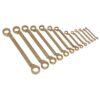 Double End Ring Spanner Set 13pc 5.5-32mm - Non-Sparking