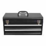 Portable Tool Chest 2 Drawer with 90pc Tool Kit