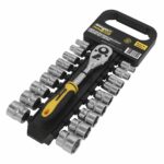 Socket Set 19pc 3/8inSq Drive 6pt WallDrive? Metric