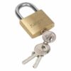 Brass Body Padlock with Brass Cylinder 40mm - Image 2