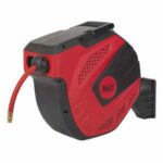 Air Hose Reel Auto-Rewind Control 15m ?10mm ID - Rubber Hose