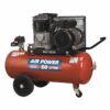 Air Compressor 50L Belt Drive 3hp with Cast Cylinders & Wheels - Image 2
