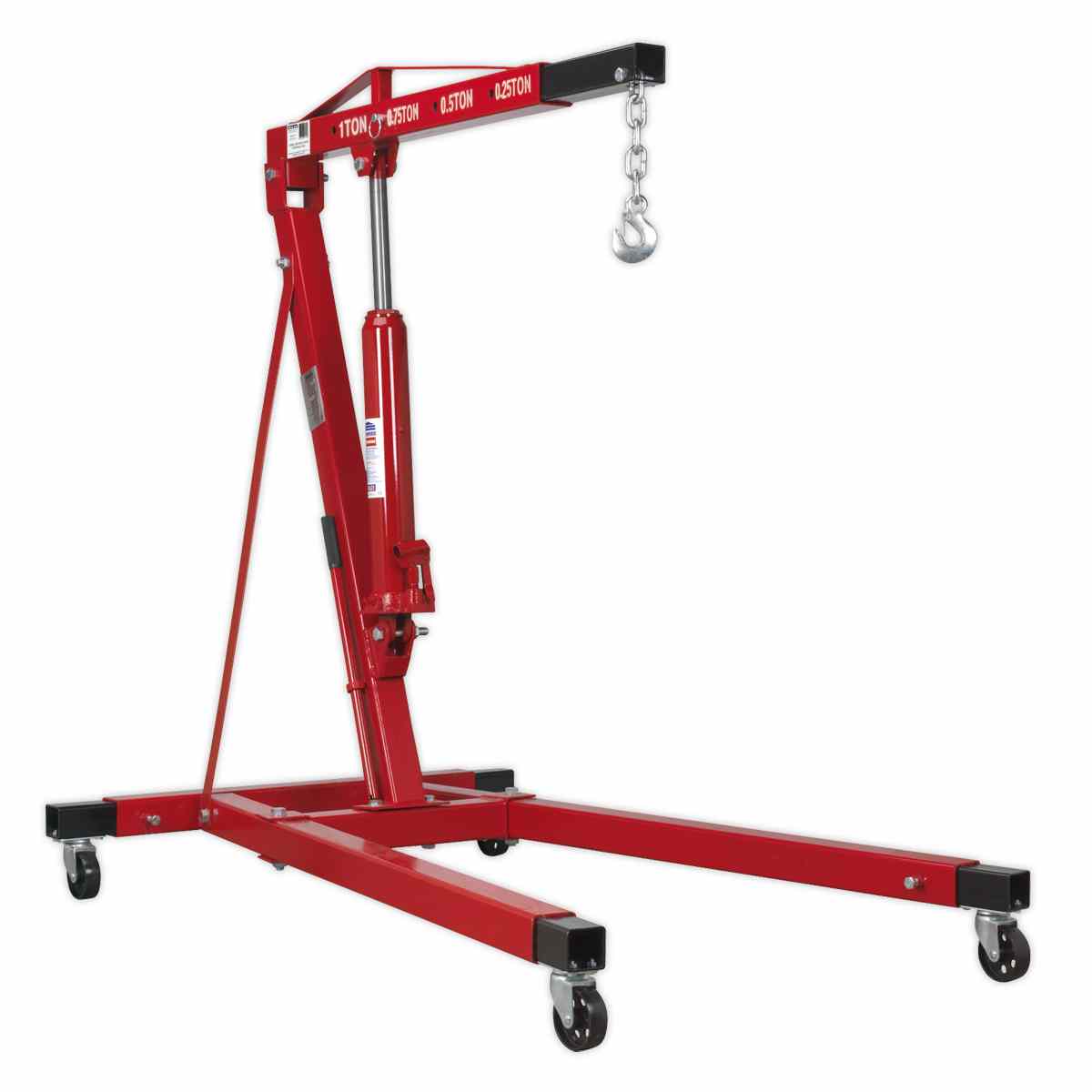 Engine Crane 1tonne Long Reach Extendable Legs - Image 2