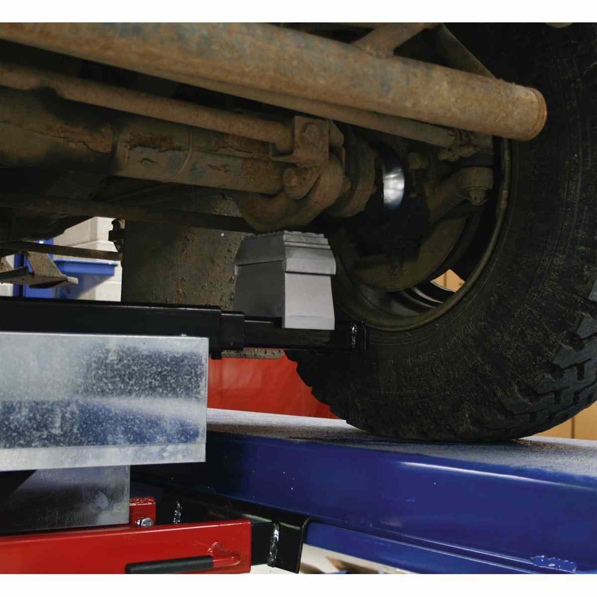 Jacking Beam 2tonne with Arm Extenders & Flat Roller Supports - Image 3