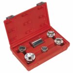 Motorcycle Swingarm Locknut Socket Set 6pc
