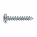 Self Tapping Screw 4.8 x 25mm Pan Head Pozi Zinc Pack of 100