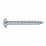 Self Tapping Screw 4.8 x 38mm Pan Head Pozi Zinc Pack of 100