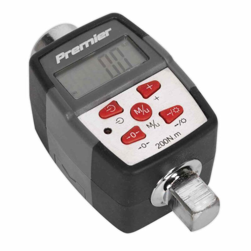 Torque Adaptor with Angle Function Digital 1/2inSq Drive 20-200Nm(14.7-147.5lb.ft)