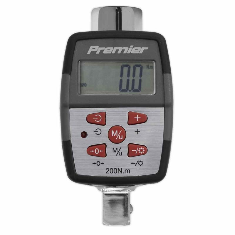 Torque Adaptor with Angle Function Digital 1/2inSq Drive 20-200Nm(14.7-147.5lb.ft) - Image 3