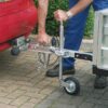 Jockey Wheel & Clamp ?35mm - ?150mm Solid Wheel - Image 3