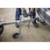 Jockey Wheel & Clamp ?35mm - ?150mm Solid Wheel - Image 2