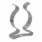 Spring Steel Retention Clip 25-27mm (1in) Pack of 25